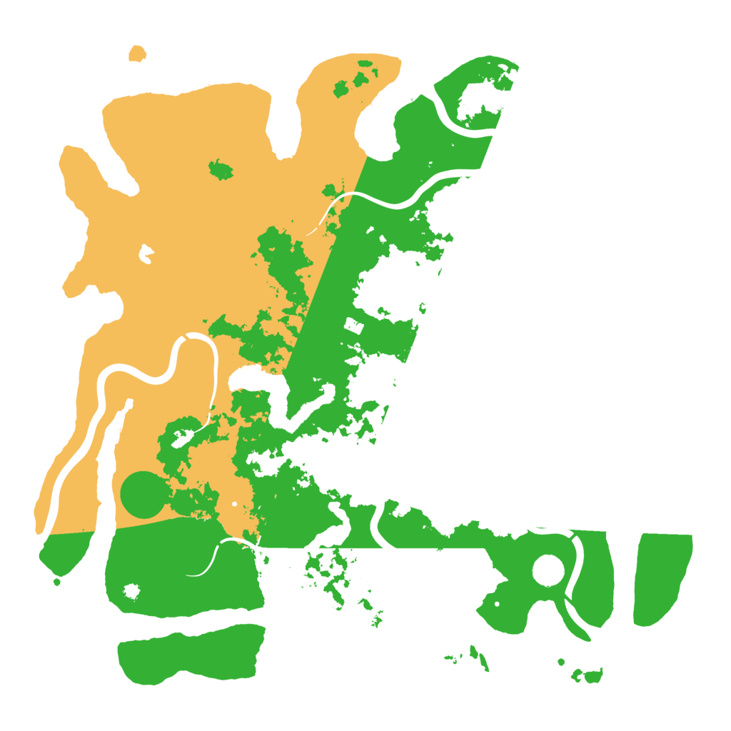 Biome Rust Map: Procedural Map, Size: 4200, Seed: 56512