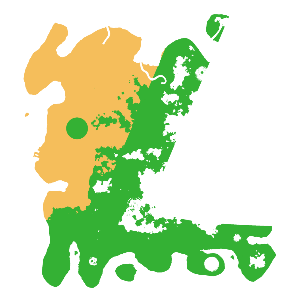 Biome Rust Map: Procedural Map, Size: 3750, Seed: 1999765000