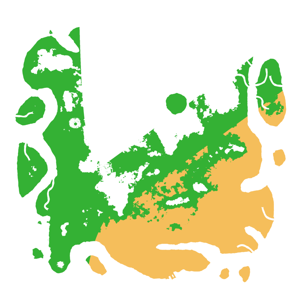 Biome Rust Map: Procedural Map, Size: 4000, Seed: 4978