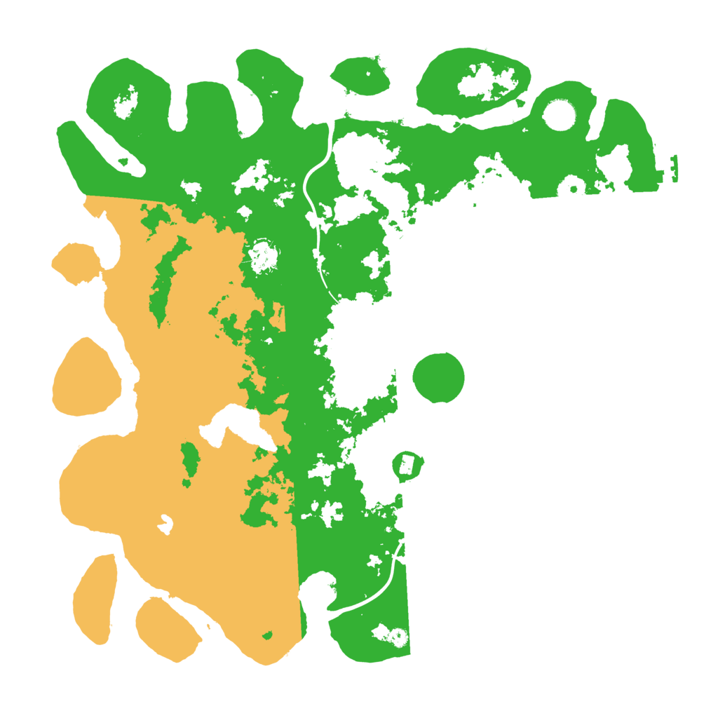 Biome Rust Map: Procedural Map, Size: 4000, Seed: 1124558