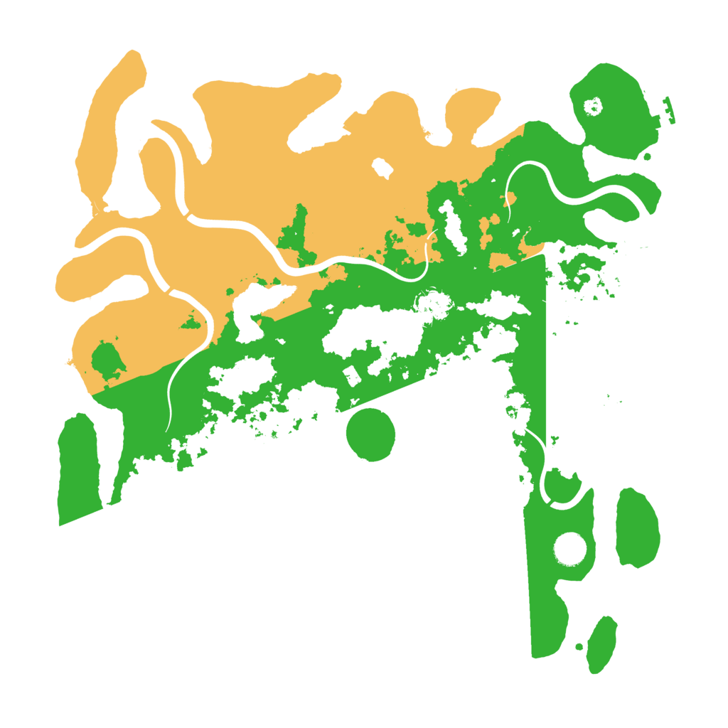 Biome Rust Map: Procedural Map, Size: 4000, Seed: 12788567
