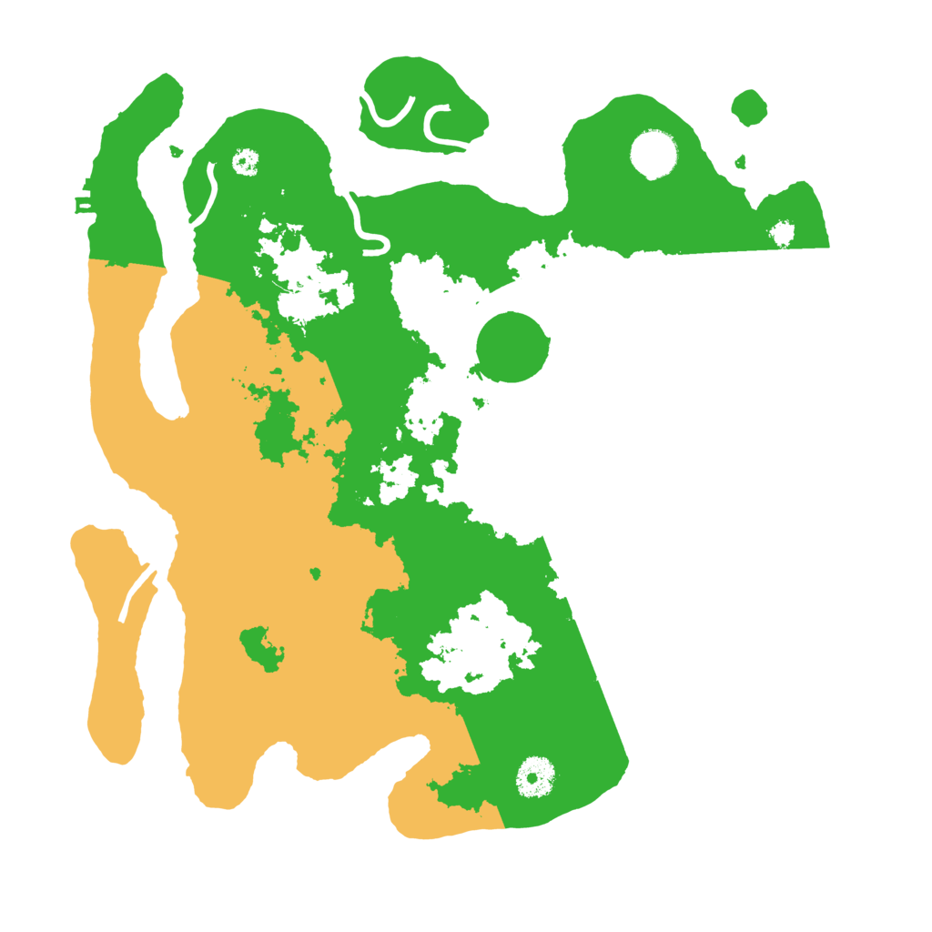 Biome Rust Map: Procedural Map, Size: 3500, Seed: 1532622414