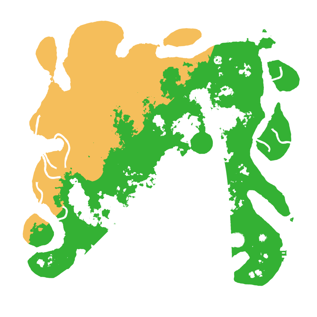 Biome Rust Map: Procedural Map, Size: 3850, Seed: 292946052