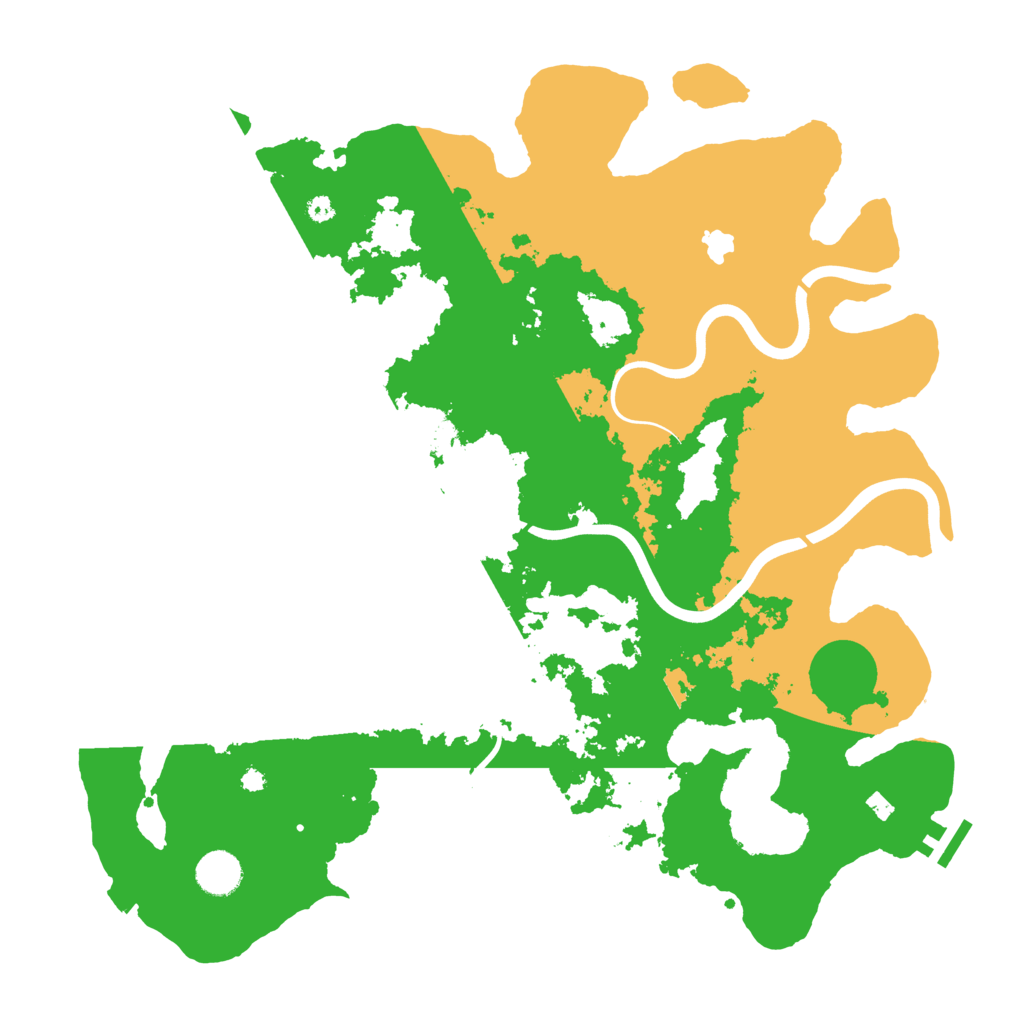 Biome Rust Map: Procedural Map, Size: 4000, Seed: 2072330954