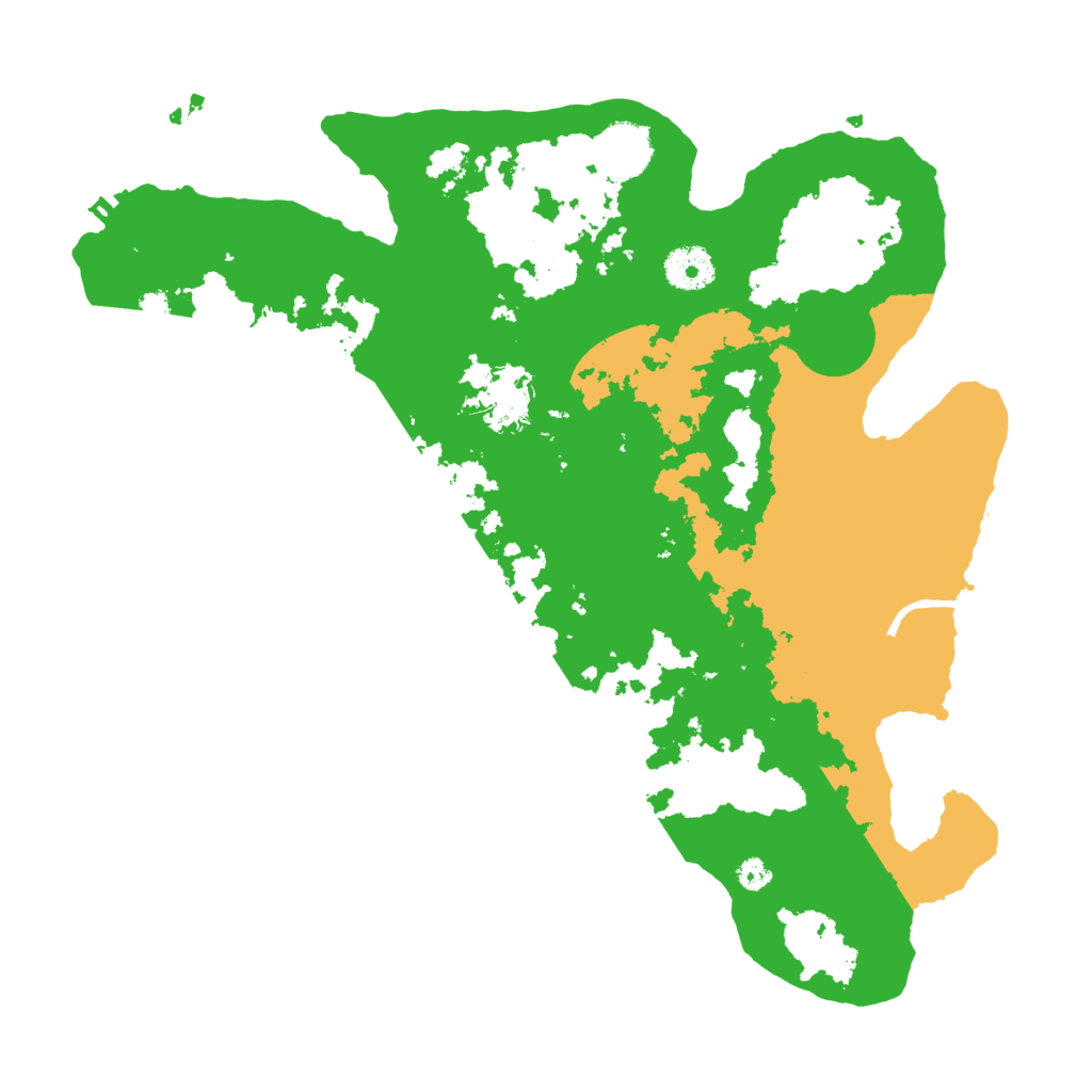 Biome Rust Map: Procedural Map, Size: 3500, Seed: 724181372