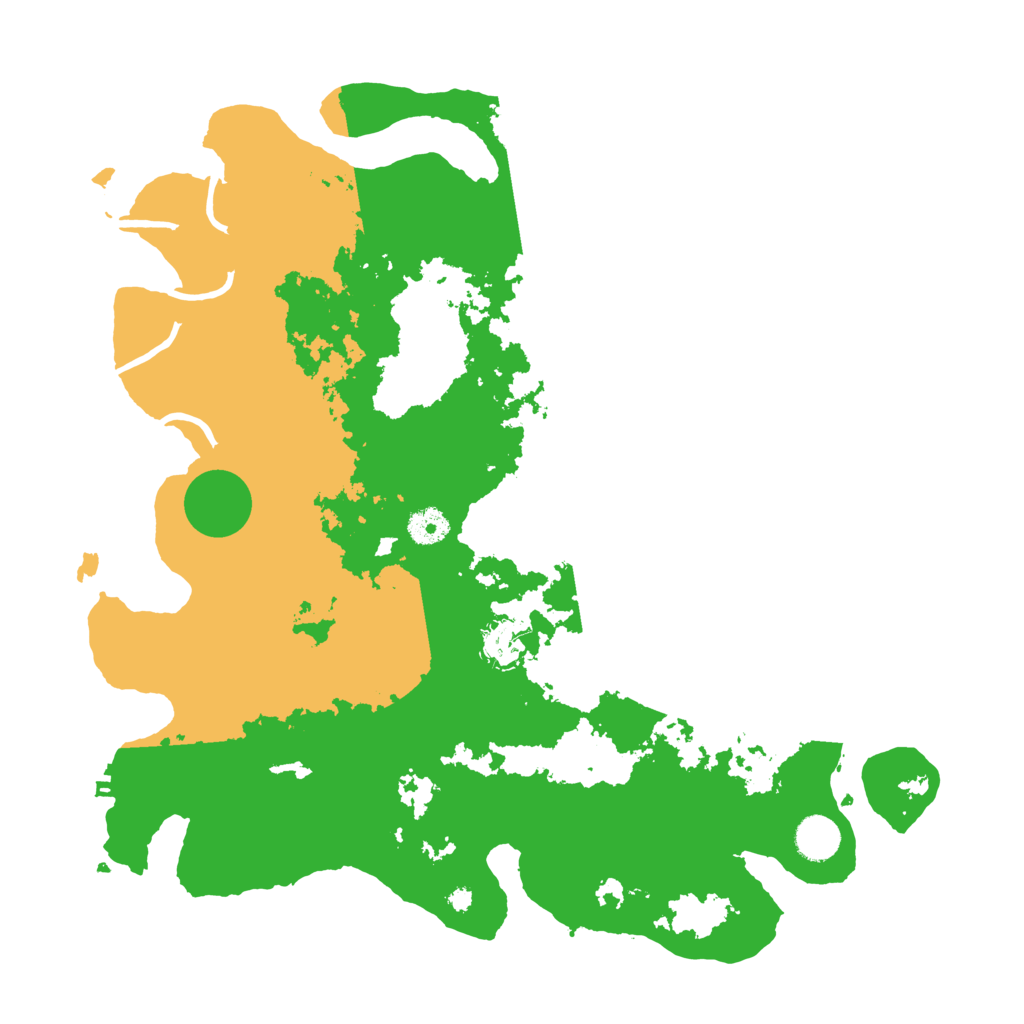 Biome Rust Map: Procedural Map, Size: 4000, Seed: 1411134291