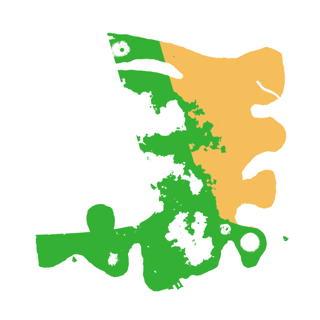 Biome Rust Map: Procedural Map, Size: 3000, Seed: 14711