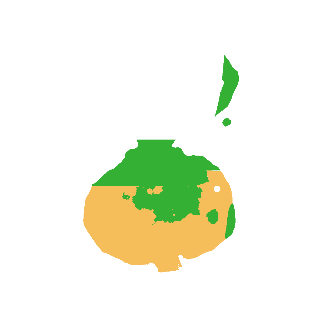 Biome Rust Map: Procedural Map, Size: 1500, Seed: 15