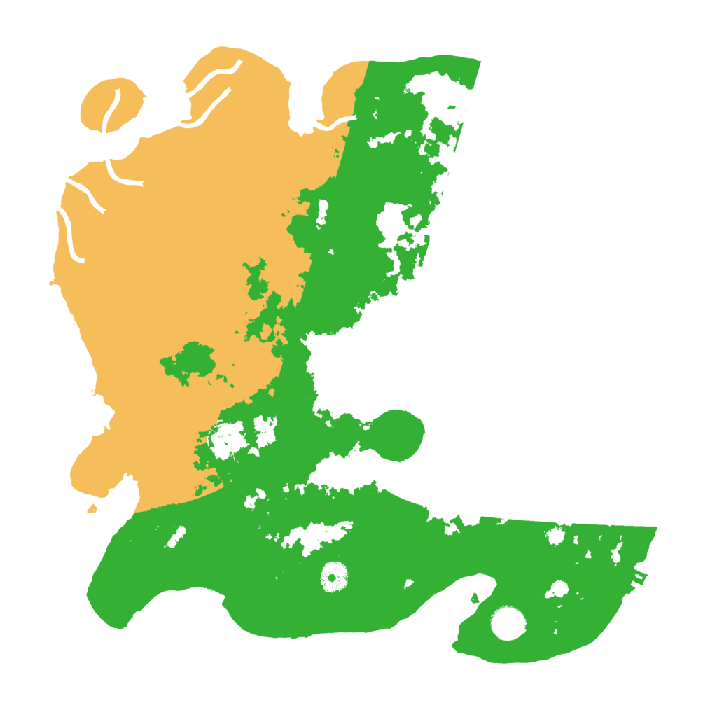 Biome Rust Map: Procedural Map, Size: 3700, Seed: 450429614