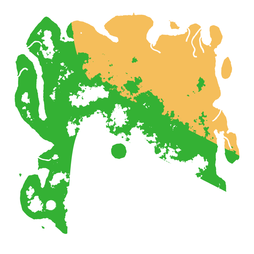 Biome Rust Map: Procedural Map, Size: 4500, Seed: 45246