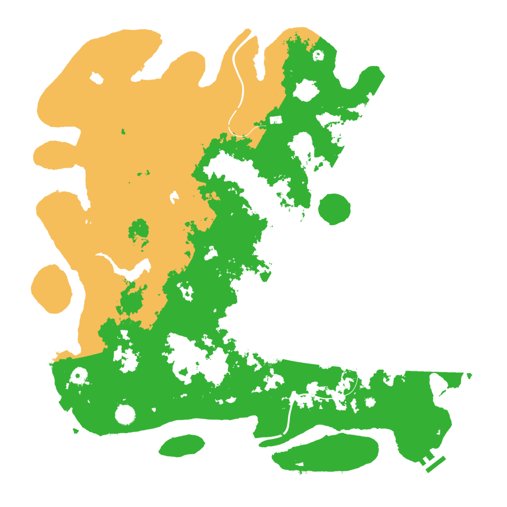 Biome Rust Map: Procedural Map, Size: 4500, Seed: 1659989