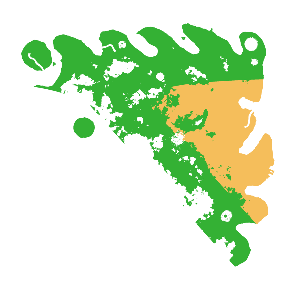 Biome Rust Map: Procedural Map, Size: 3950, Seed: 1587862749