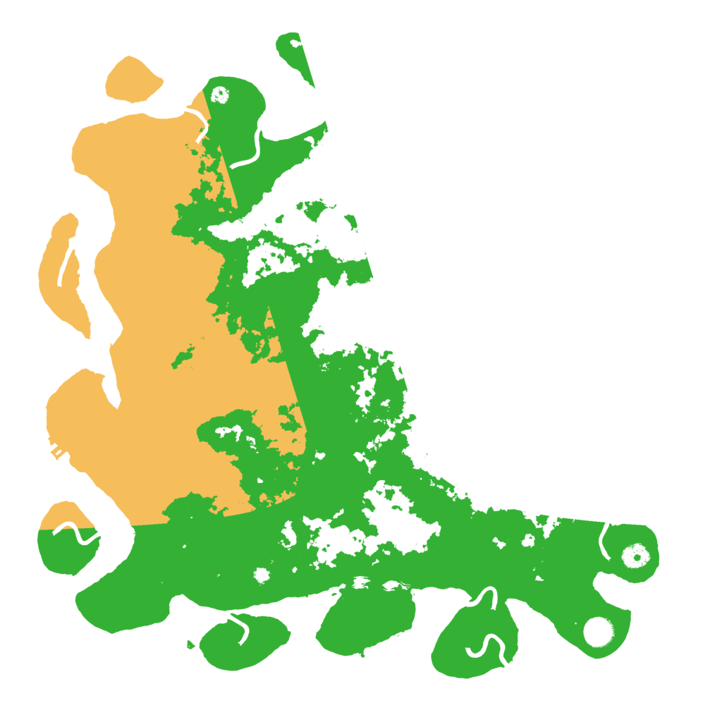 Biome Rust Map: Procedural Map, Size: 4250, Seed: 2134045129
