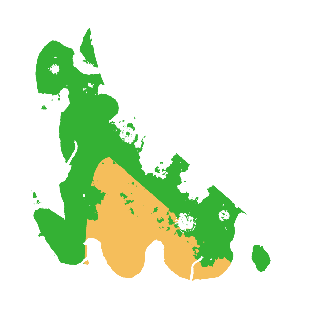 Biome Rust Map: Procedural Map, Size: 3000, Seed: 98326189