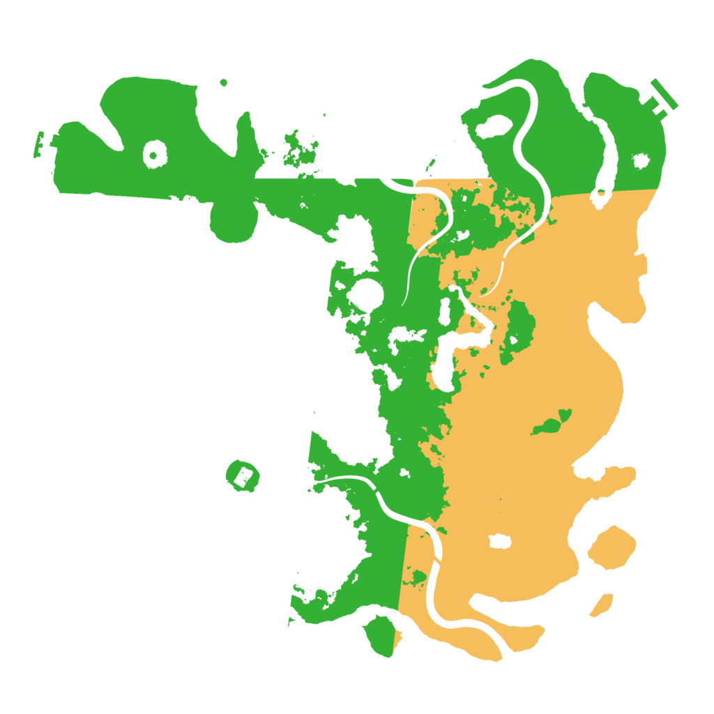 Biome Rust Map: Procedural Map, Size: 4000, Seed: 964730