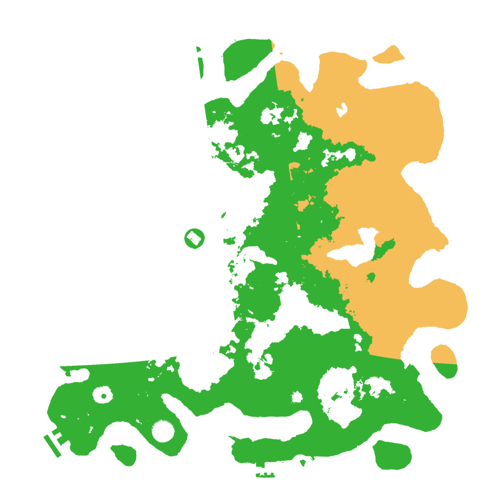 Biome Rust Map: Procedural Map, Size: 4000, Seed: 673816