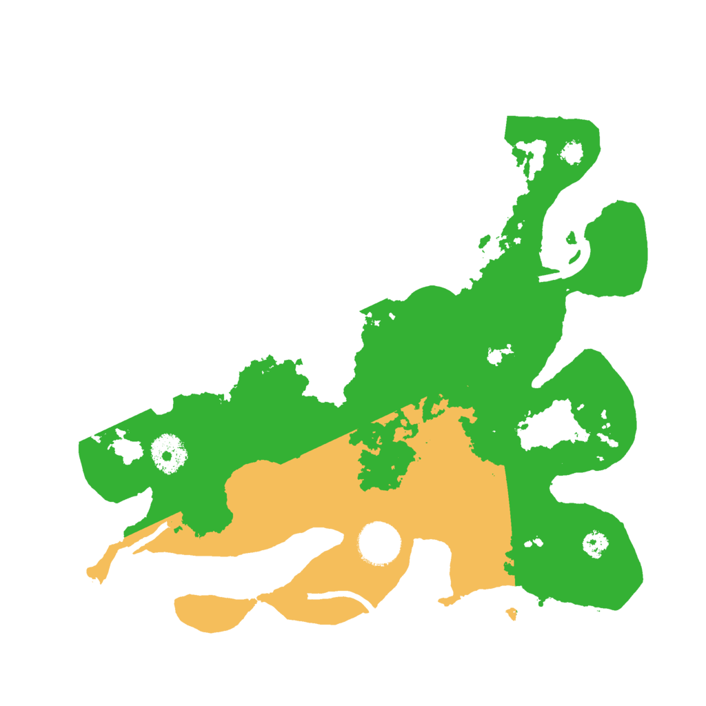 Biome Rust Map: Procedural Map, Size: 2900, Seed: 2239345