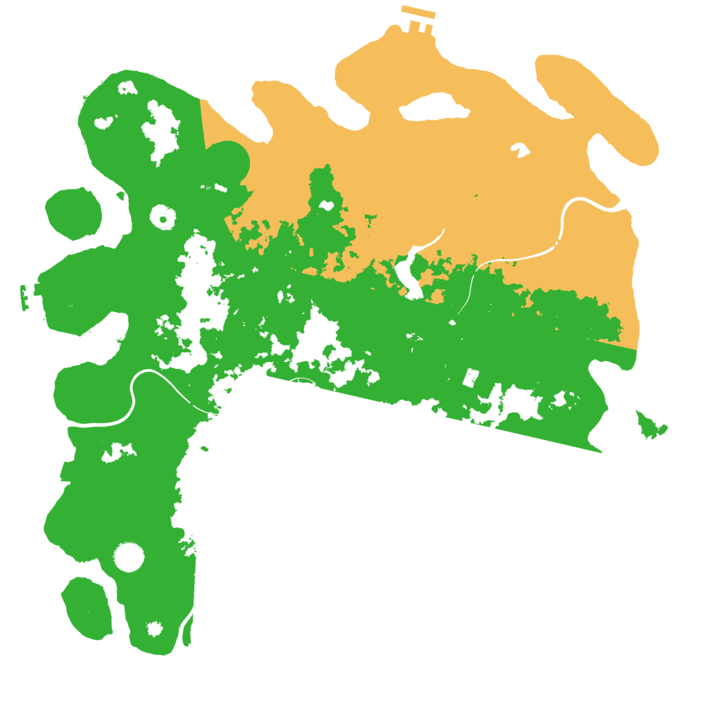 Biome Rust Map: Procedural Map, Size: 4250, Seed: 248554