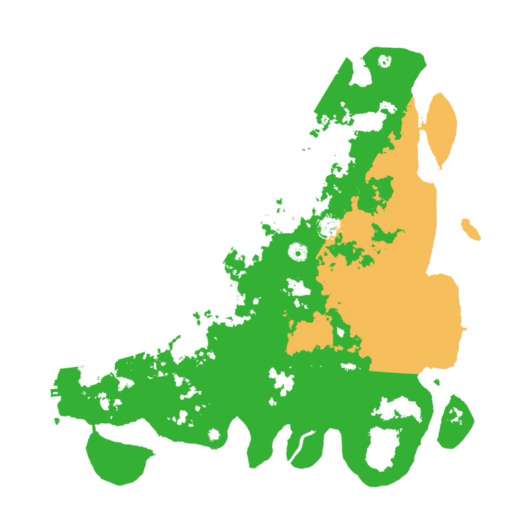 Biome Rust Map: Procedural Map, Size: 4000, Seed: 64558
