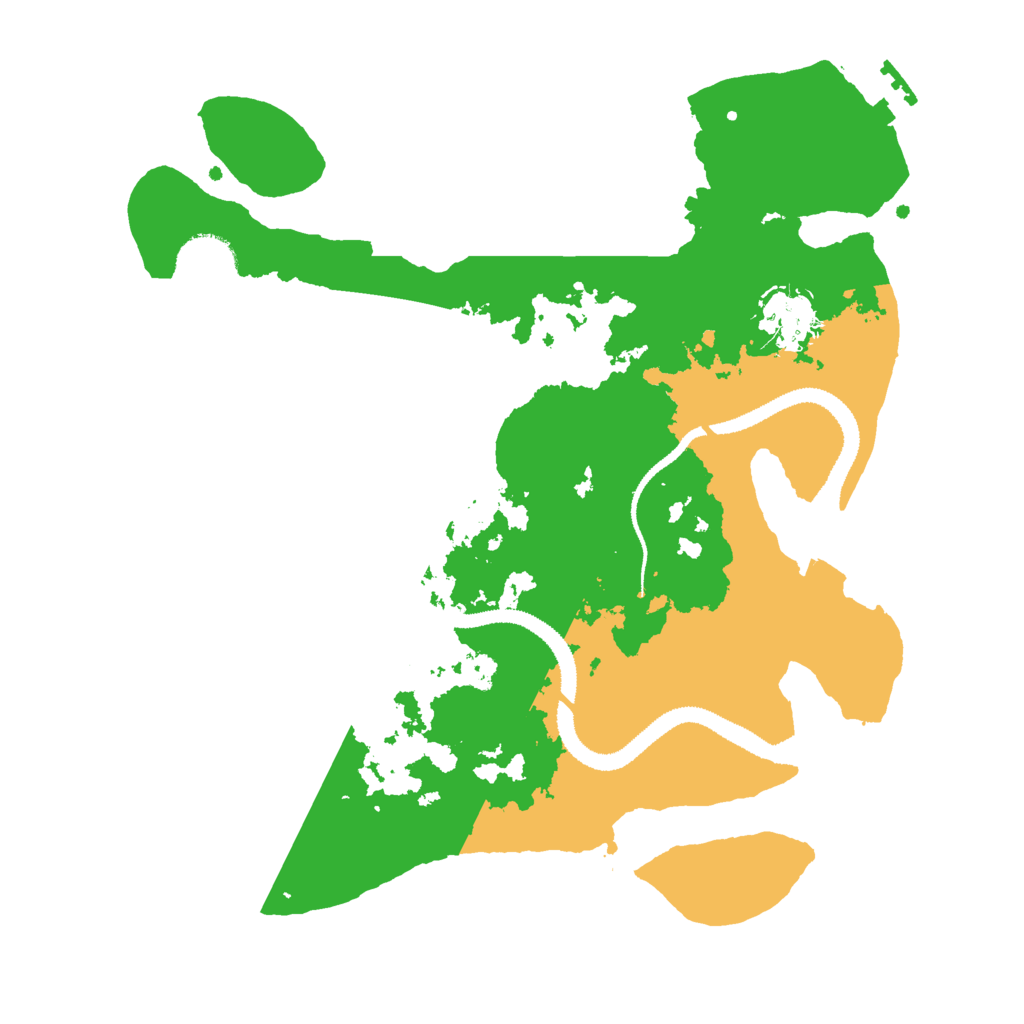 Biome Rust Map: Procedural Map, Size: 3000, Seed: 18148