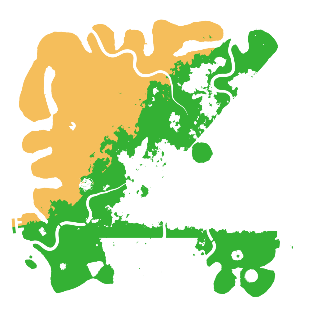 Biome Rust Map: Procedural Map, Size: 4300, Seed: 3089