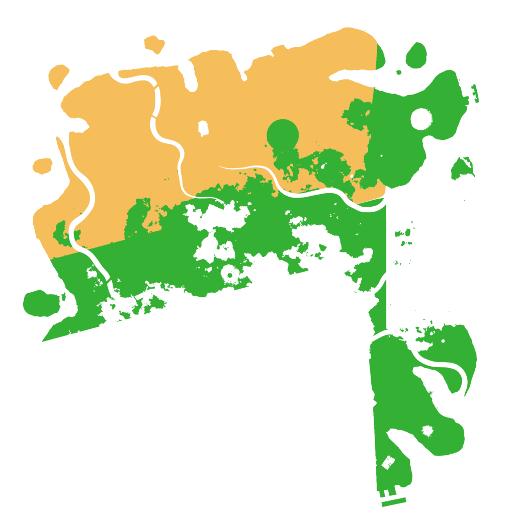 Biome Rust Map: Procedural Map, Size: 4250, Seed: 682609