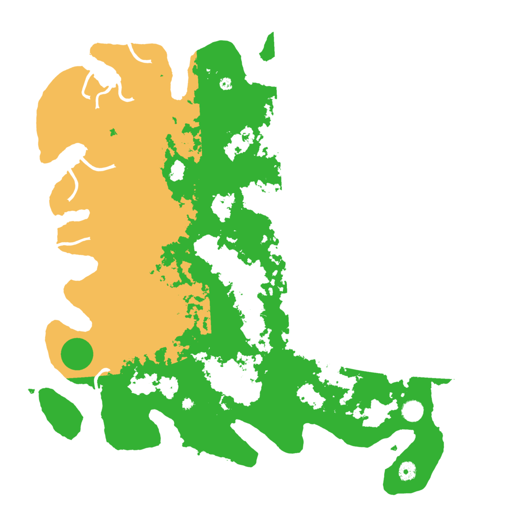 Biome Rust Map: Procedural Map, Size: 4250, Seed: 918625