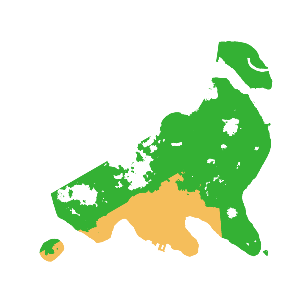 Biome Rust Map: Procedural Map, Size: 2700, Seed: 4600