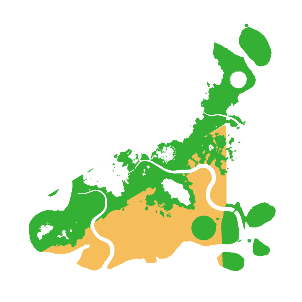 Biome Rust Map: Procedural Map, Size: 3250, Seed: 1896065
