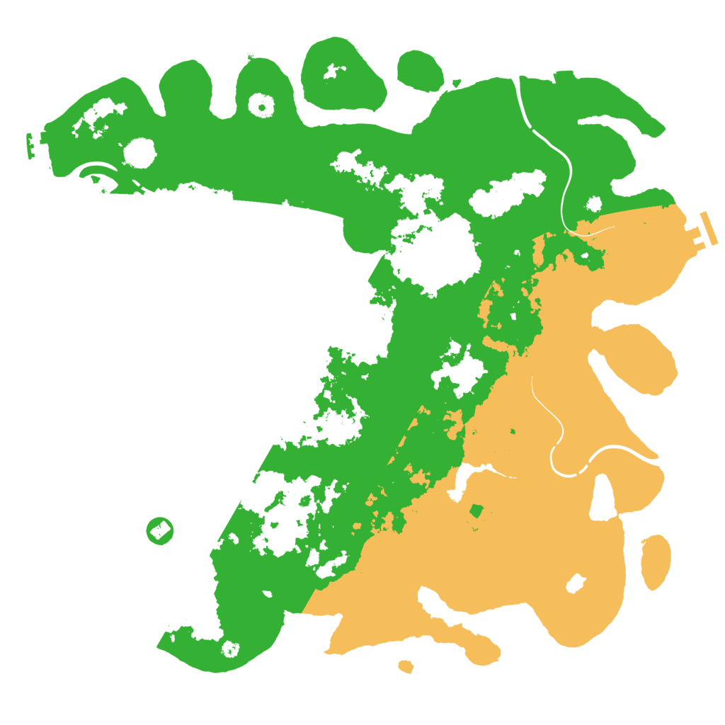 Biome Rust Map: Procedural Map, Size: 4250, Seed: 911483