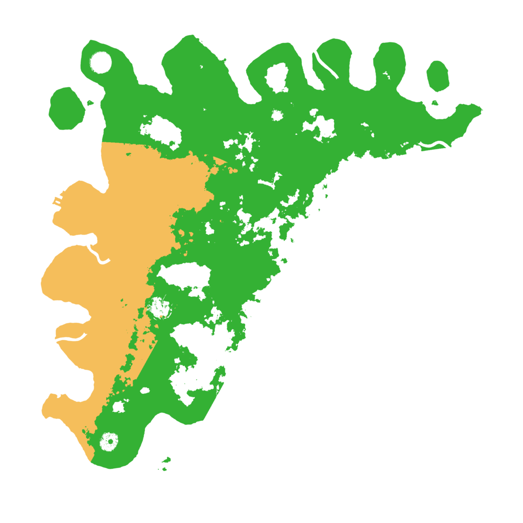 Biome Rust Map: Procedural Map, Size: 4250, Seed: 493547