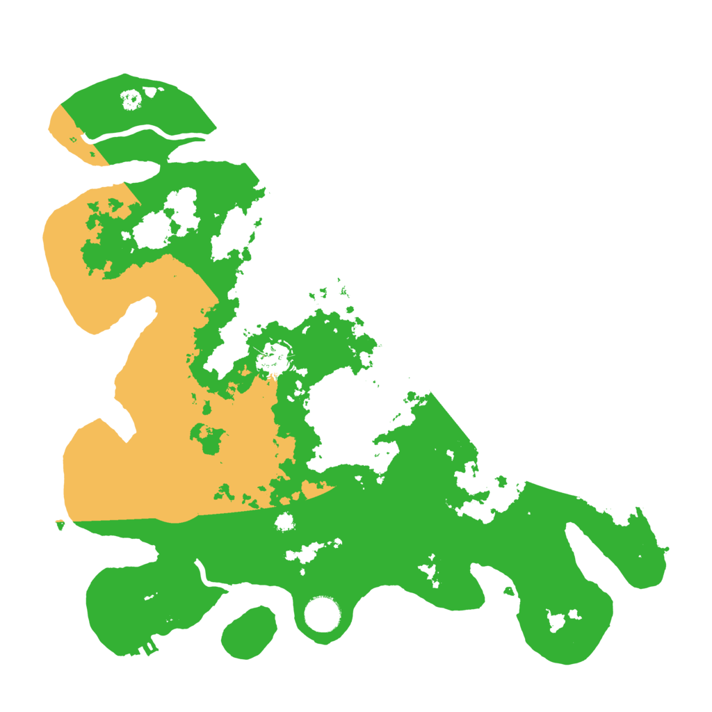 Biome Rust Map: Procedural Map, Size: 3500, Seed: 780936991
