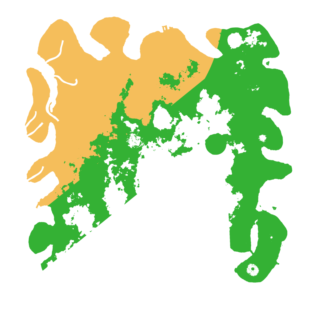 Biome Rust Map: Procedural Map, Size: 4000, Seed: 34202