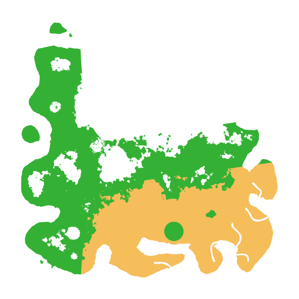 Biome Rust Map: Procedural Map, Size: 4100, Seed: 58