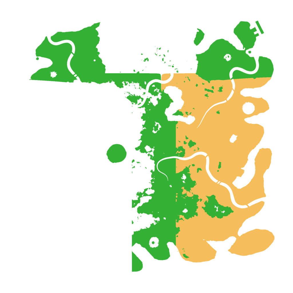Biome Rust Map: Procedural Map, Size: 4250, Seed: 286327865