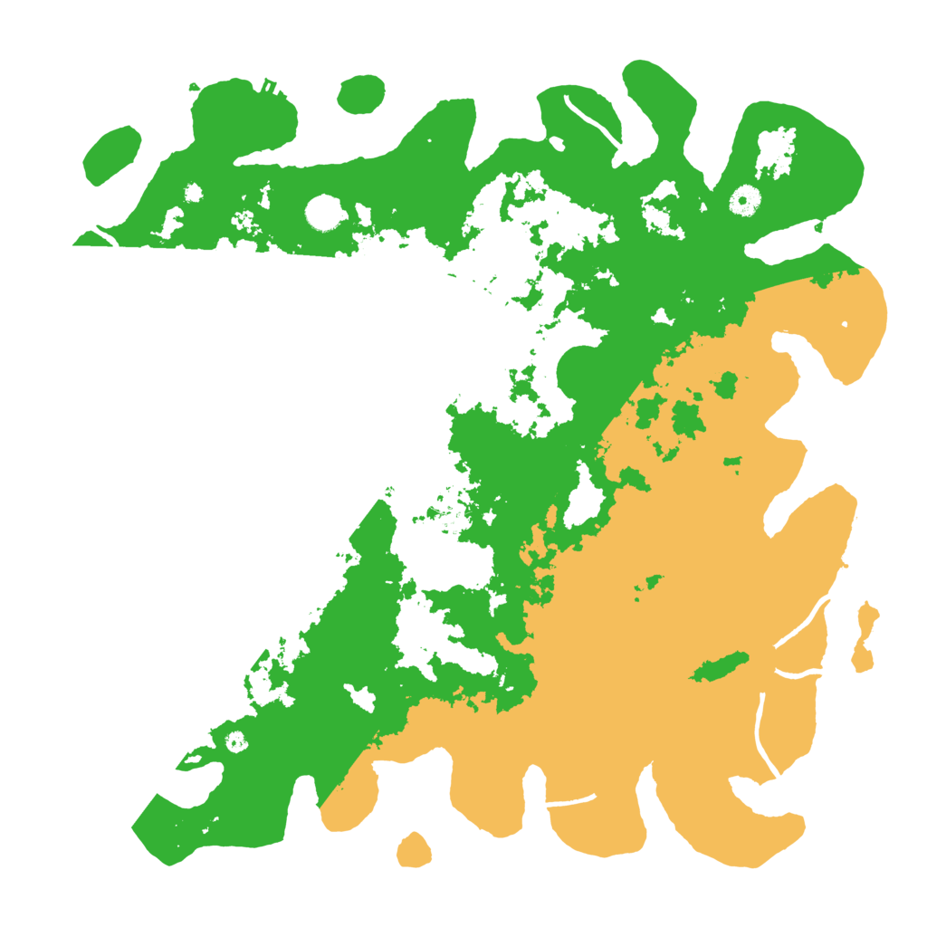 Biome Rust Map: Procedural Map, Size: 4500, Seed: 839030531
