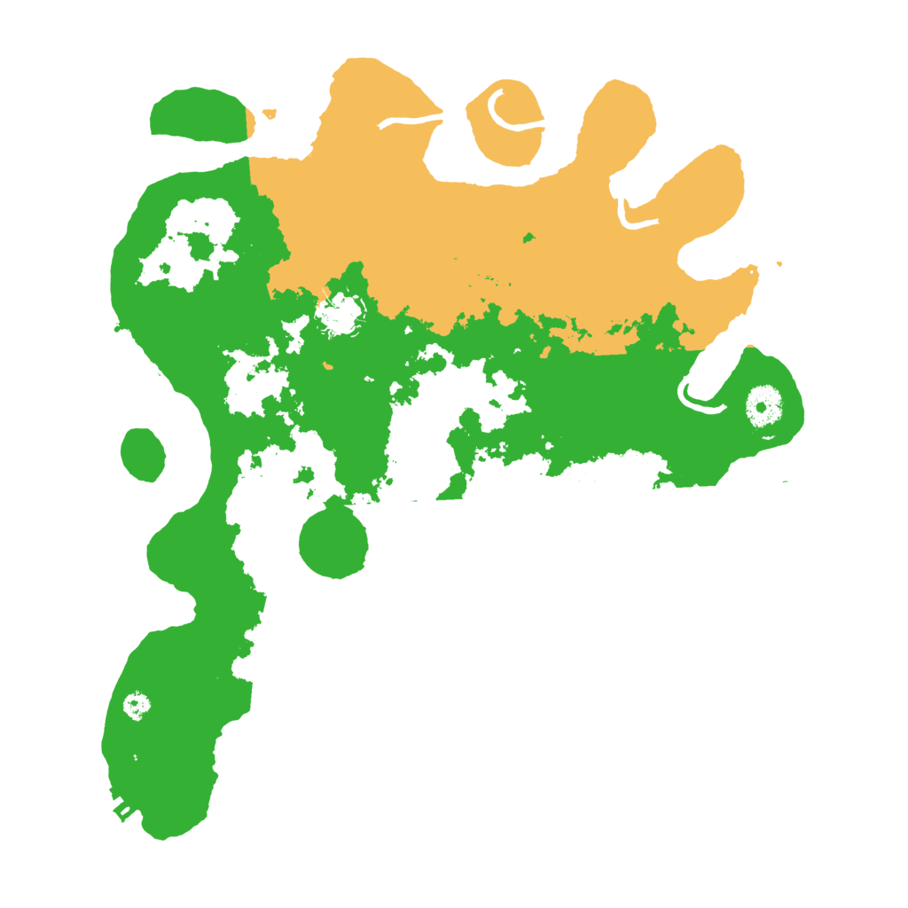 Biome Rust Map: Procedural Map, Size: 3500, Seed: 307495382