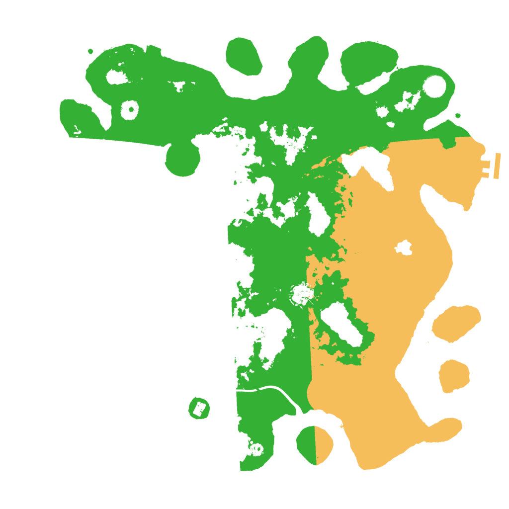 Biome Rust Map: Procedural Map, Size: 4000, Seed: 452877