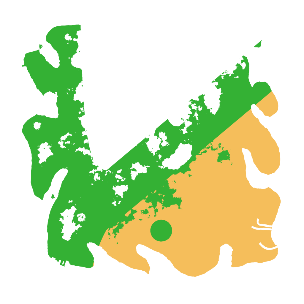 Biome Rust Map: Procedural Map, Size: 3700, Seed: 1490372495