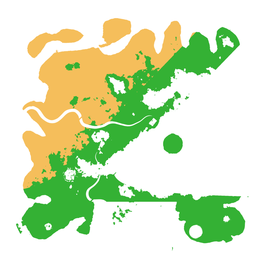 Biome Rust Map: Procedural Map, Size: 3850, Seed: 208482707