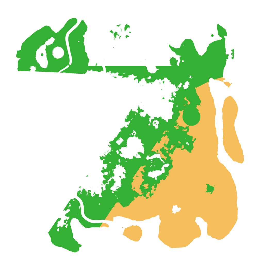 Biome Rust Map: Procedural Map, Size: 4000, Seed: 449575
