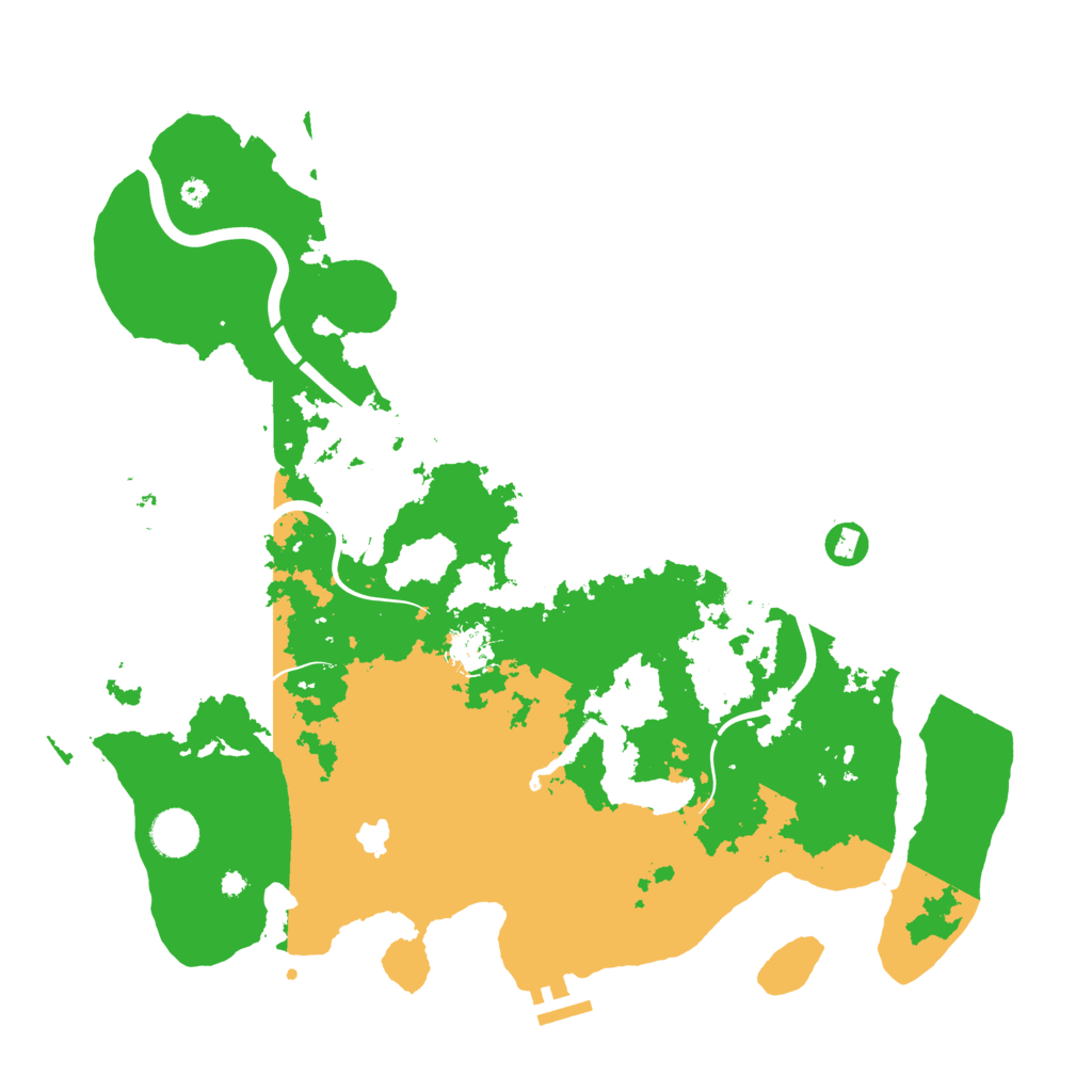 Biome Rust Map: Procedural Map, Size: 4000, Seed: 892024