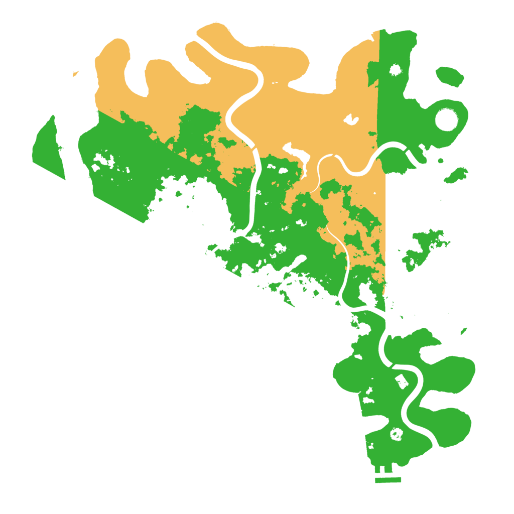 Biome Rust Map: Procedural Map, Size: 4000, Seed: 514862