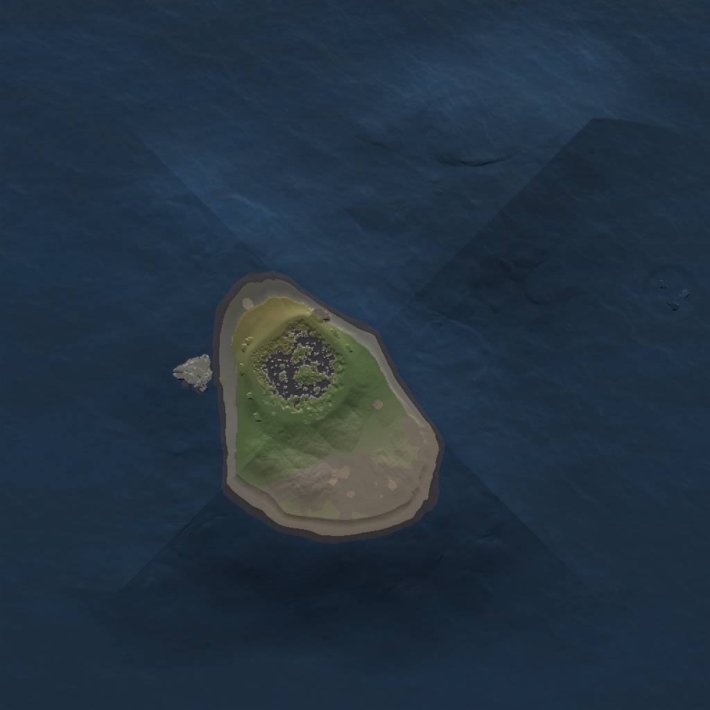 Rust Map: Procedural Map, Size: 1000, Seed: 532248, 3 Monuments