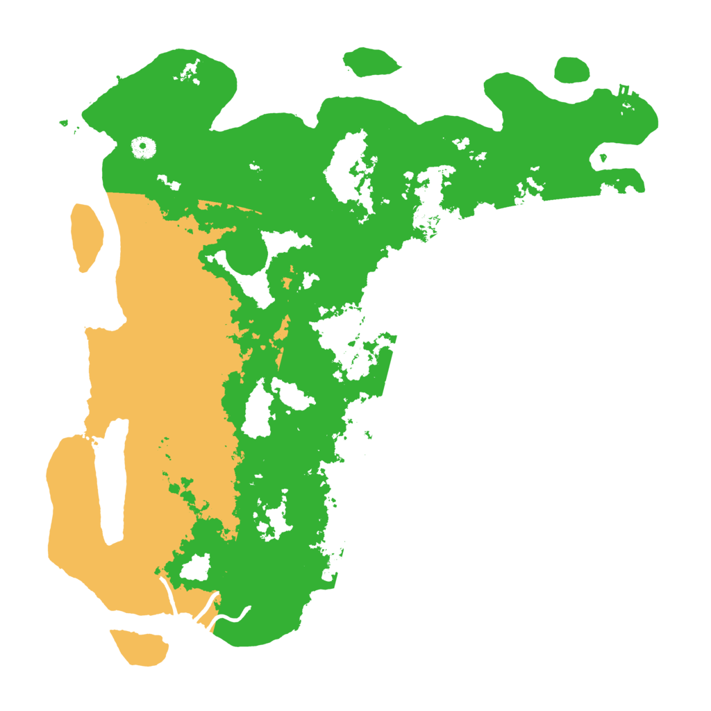 Biome Rust Map: Procedural Map, Size: 4500, Seed: 6230597