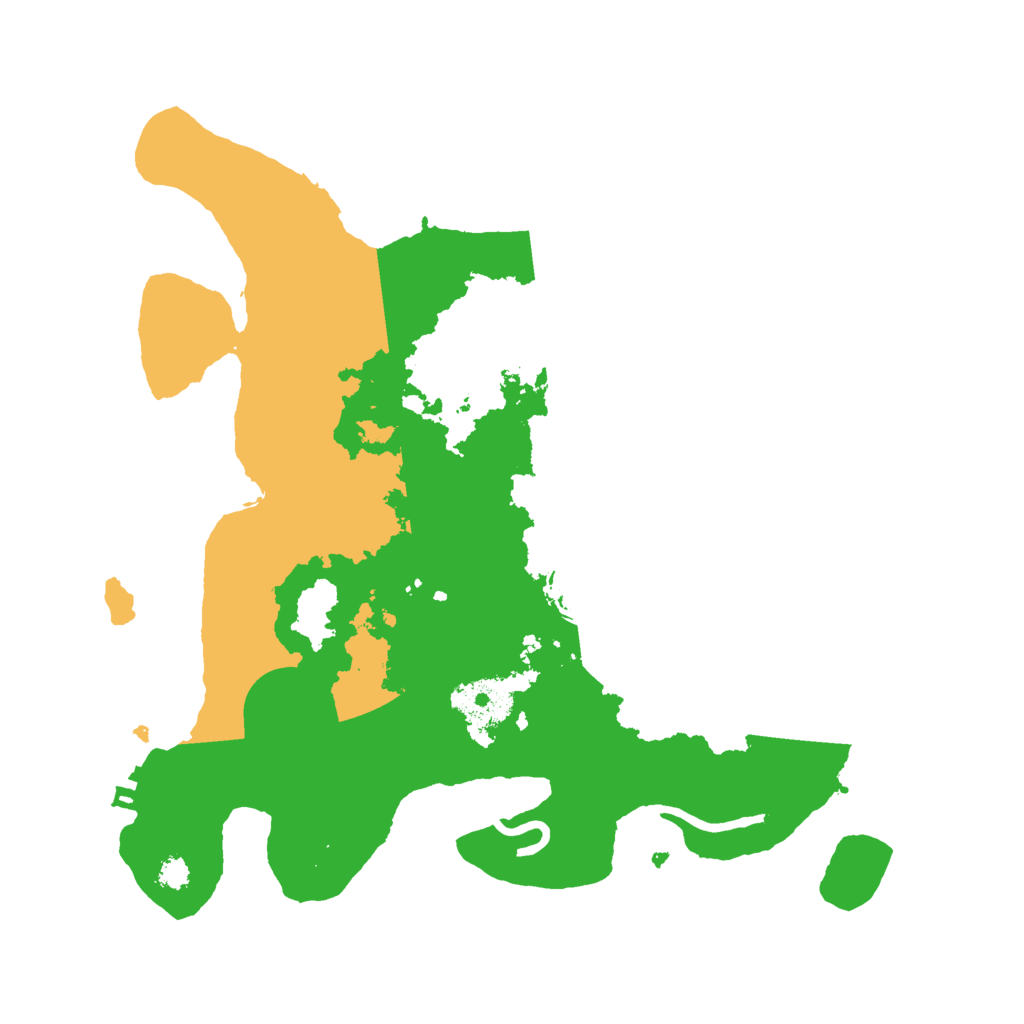 Biome Rust Map: Procedural Map, Size: 3000, Seed: 753134383