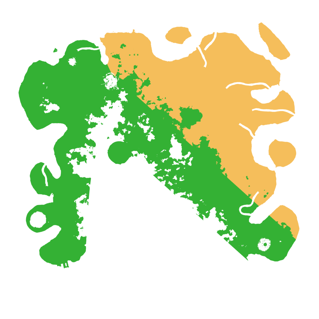 Biome Rust Map: Procedural Map, Size: 3750, Seed: 430570211
