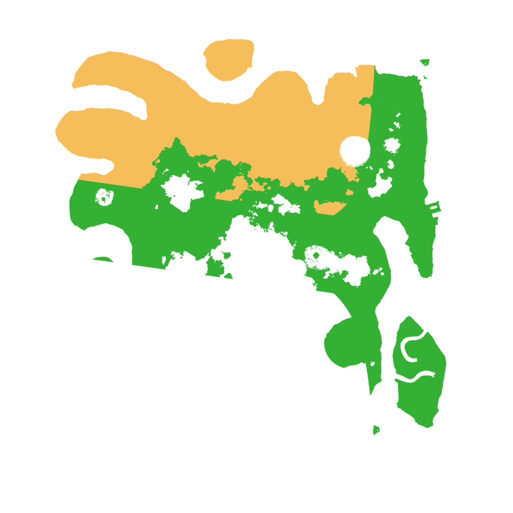 Biome Rust Map: Procedural Map, Size: 3000, Seed: 177777
