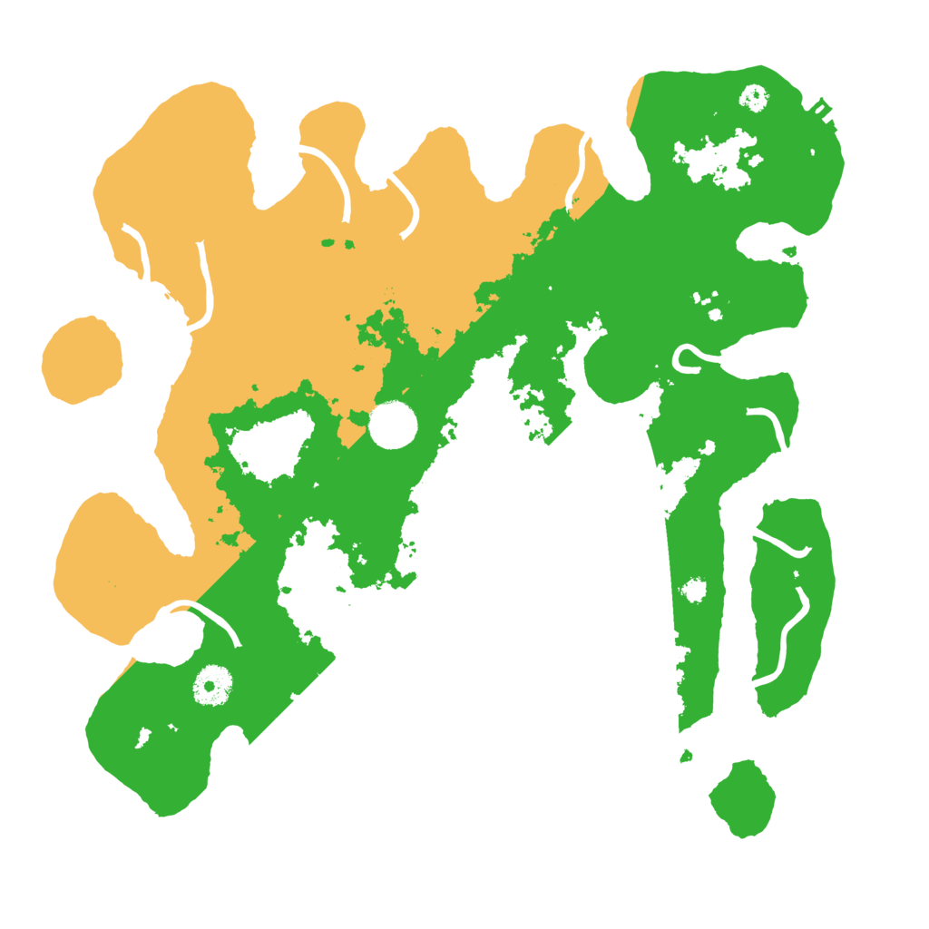 Biome Rust Map: Procedural Map, Size: 3500, Seed: 1667653585