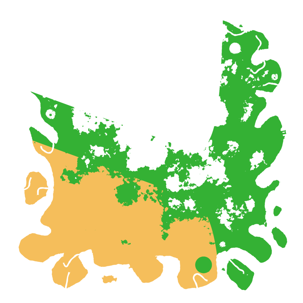 Biome Rust Map: Procedural Map, Size: 4800, Seed: 687788202